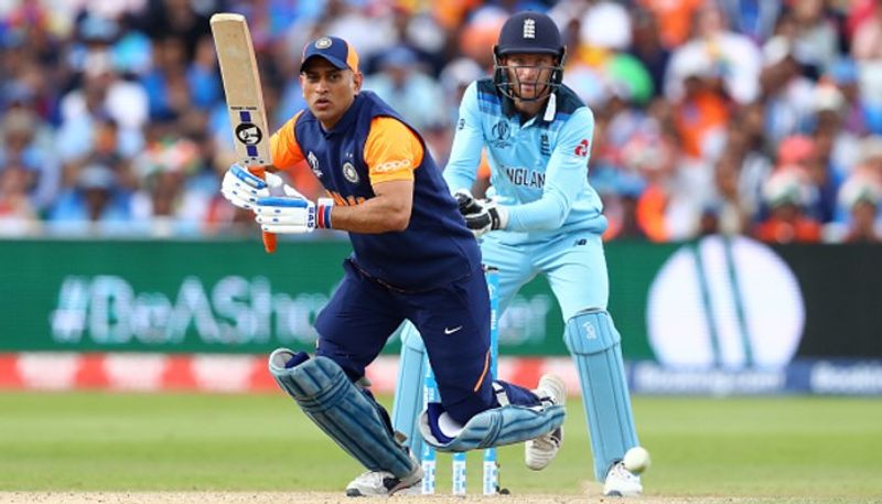 World Cup 2019 Team India Cricketer MS Dhoni using different bat logos as goodwill gesture