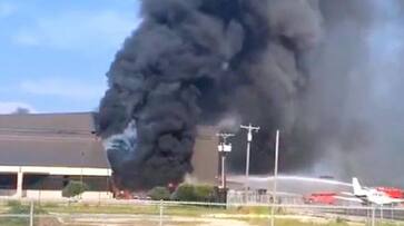 US 10 killed after small plane crashes hangar Dallas