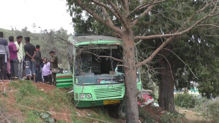 Government bus accident...