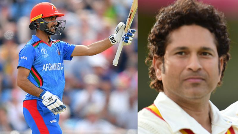 Sachin Tendulkar's another world cup record broken in front of Afghan batsman