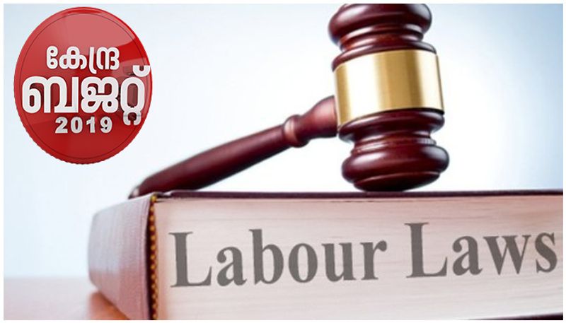 finance minister  has proposed to streamline multiple labour laws into a set of four labour codes. budget 2019