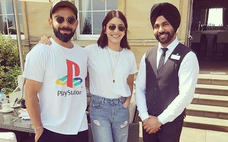 World cup 2019 Virat kohli Anushka sharma spend together before srilanka match