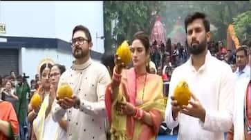 Ulema issued fatwa against Nusrat jahan after participate aarti in kolkata