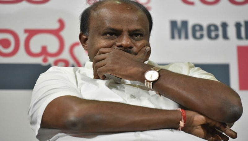 H D Kumaraswamy Said I will Save the Government