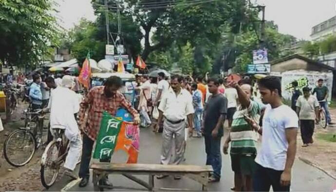 জয় শ্রীরাম বলায় পিটিয়ে খুন, উত্তপ্ত নবদ্বীপ, এলাকায় মুকুল