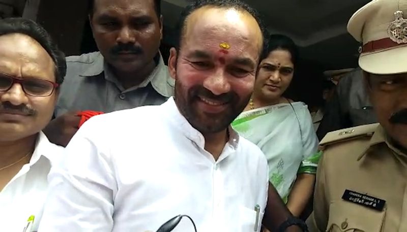 Union minister Kishan Reddy comments on TRS