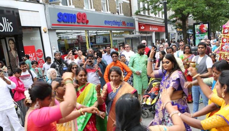 telangana nri forum celebrates bonalu in london