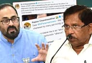 Rajeev Chandrasekhar gives befitting reply to Karnataka Congress over 'aircraft' allegations