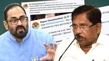 Rajeev Chandrasekhar gives befitting reply to Karnataka Congress over 'aircraft' allegations