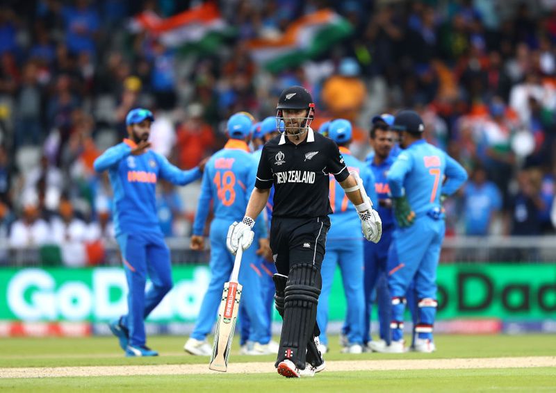 ICC World Cup 2019 Williamson departs India hold upperhand against New Zeland