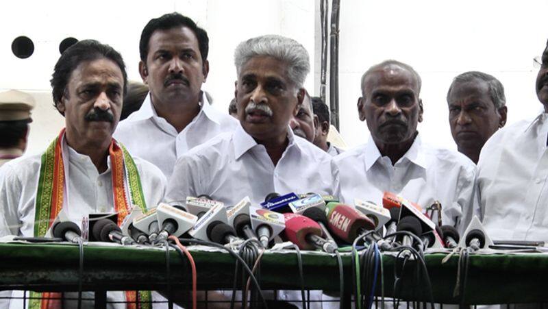 Congress MLA Ramasamy Byte After Walkout Video..