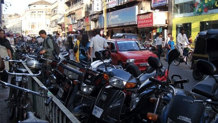 Separate Parking Facility for Bike, Cars