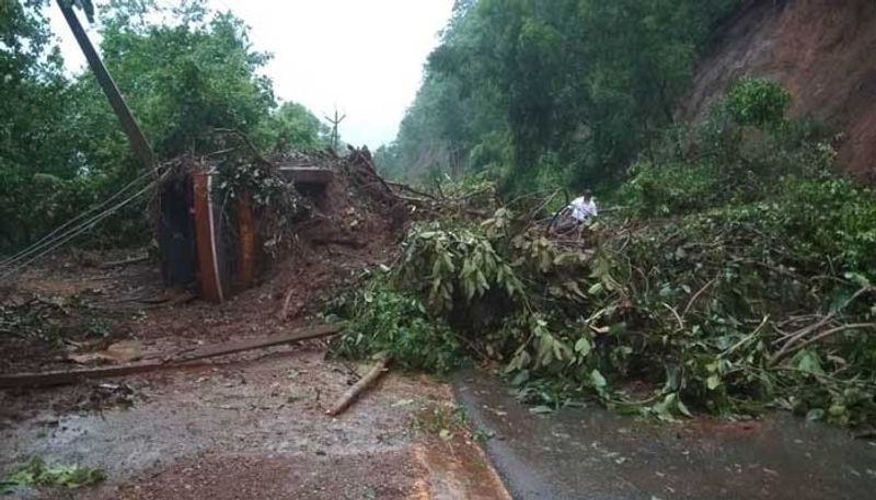 Heavy Monsoon rain Lashes In Uttara Kannada District