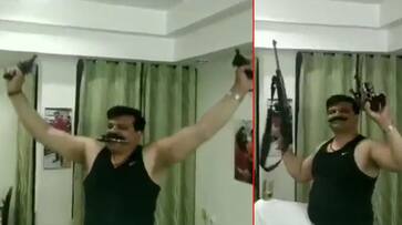 Suspended Uttarakhand BJP MLA Pranav Singh Champion claims video with guns edited