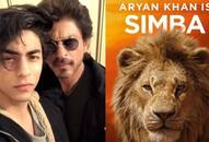 The Lion King Aryan Khan voice just like dad Shah Rukh Khan