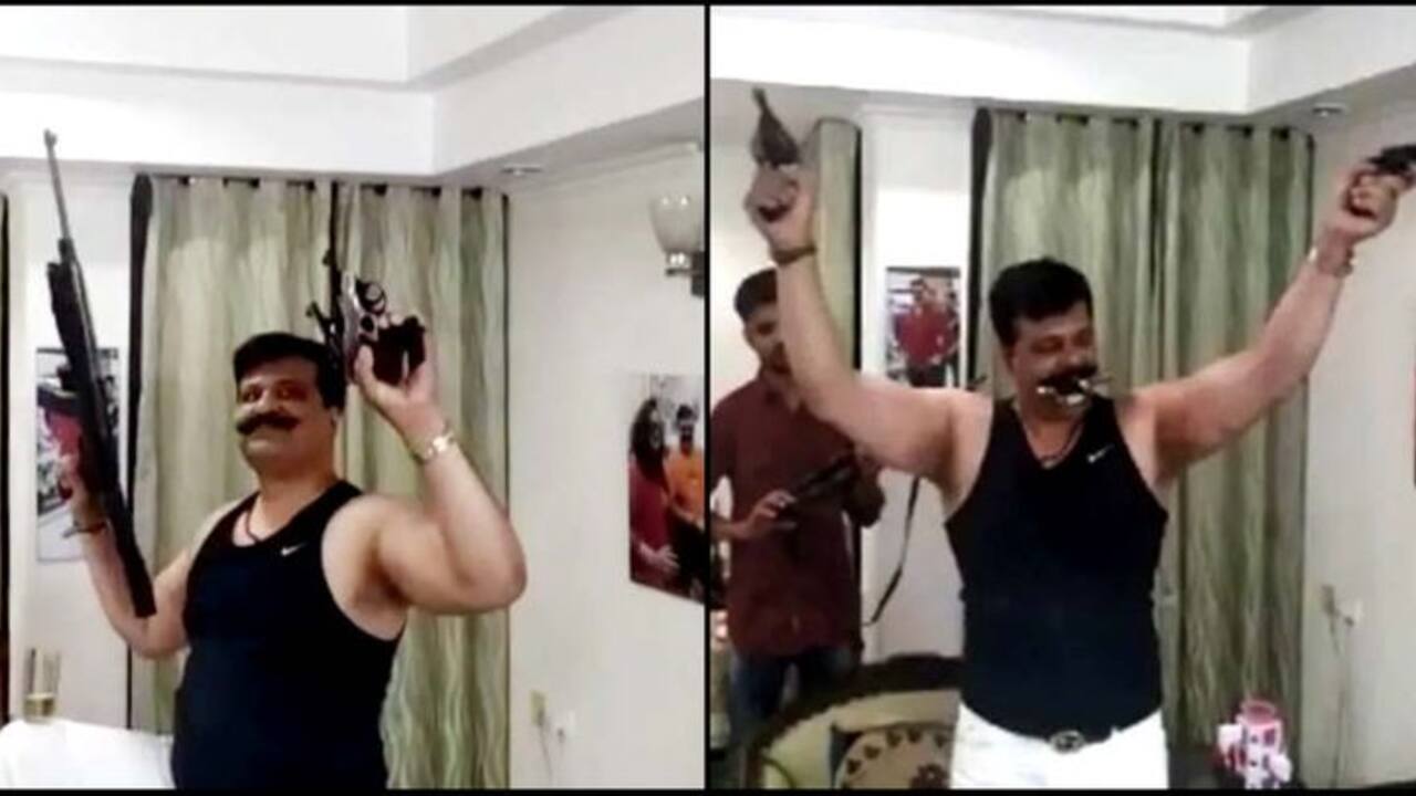 'तमंचे पे डिस्को' करना पड़ा विधायक जी को महंगा, बीजेपी ने भेजा नोटिस