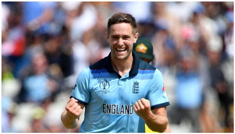 Australia vs England Semi Chris Woakes Bowling