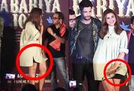 (Video): Parineeti Chopra finds it troublesome to handle green mini dress