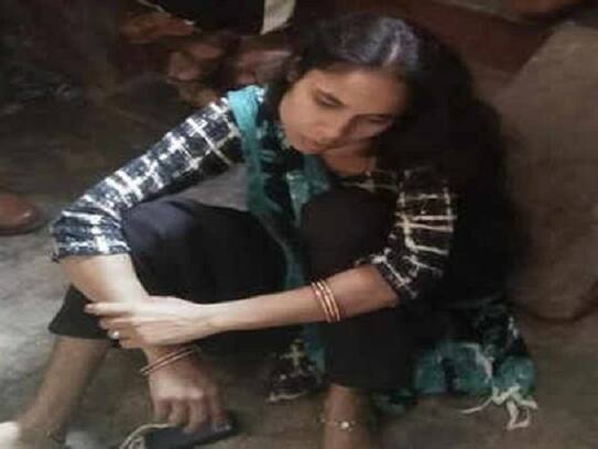 The mother could not see the child suffering from hunger, so Strangled murder