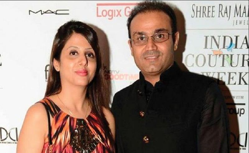 Virender Sehwag wife has filed cheating case against her business partners