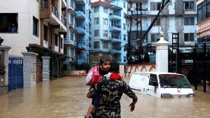 Heavy rains trigger flash floods in Nepal