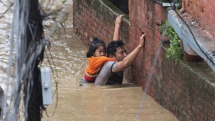 Heavy rains trigger flash floods in Nepal