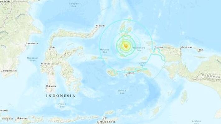 Major 7.3 Earthquake Indonesia