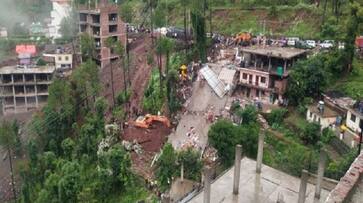 Building collapsed due to heavy rain in solan district in himachal Pradesh, two dies