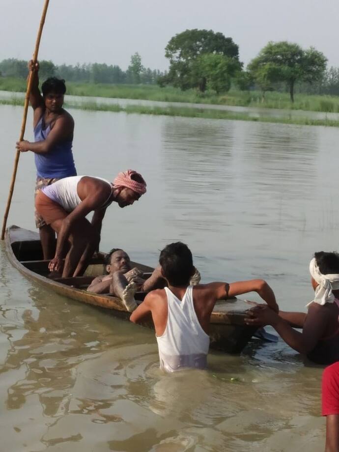 निमंत्रण में जाने के लिए घर से निकले थे पूर्व प्रधान, नदी में उतराता मिला शव