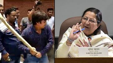 Sumitra Mahajan condemns Indore BJP MLA Akash Vijayvargiya cricket bat assault municipal officer