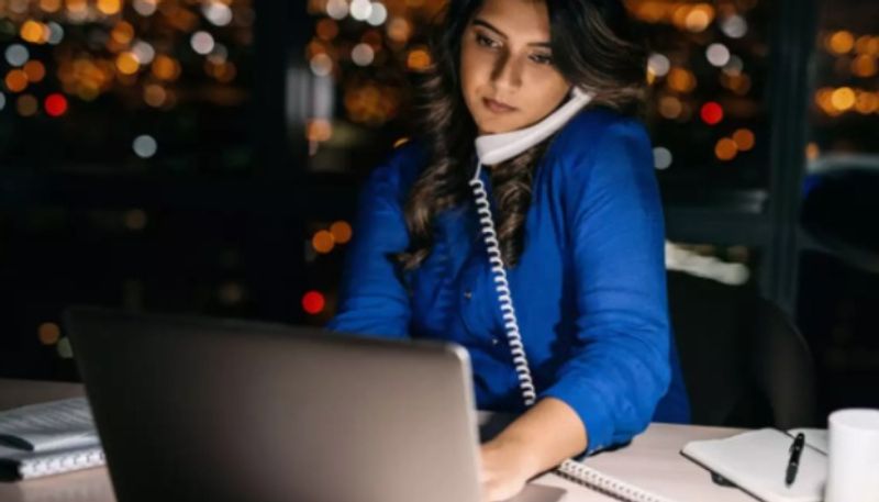 Working women spending more time at office