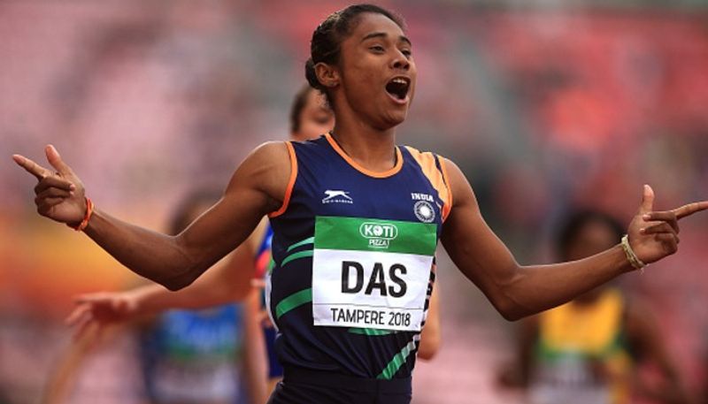 Amul hails Hima Das for winning four golds in 15 days