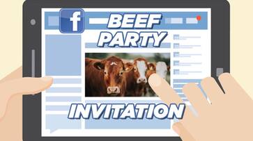 Beef party Tamil Nadu Kumbakonam man arrested posting invite Facebook