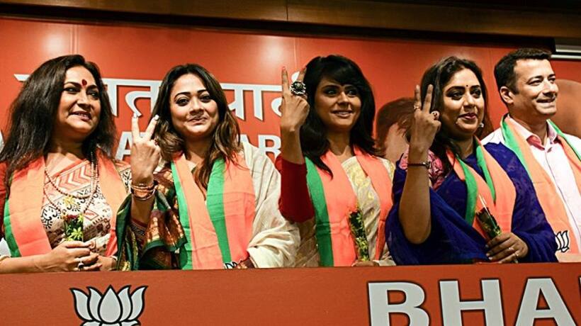 भाजपा ने बंगाल के टॉलीवुड में बढ़ाया कुनबा, एक दर्जन टीवी सितारे पार्टी में शामिल