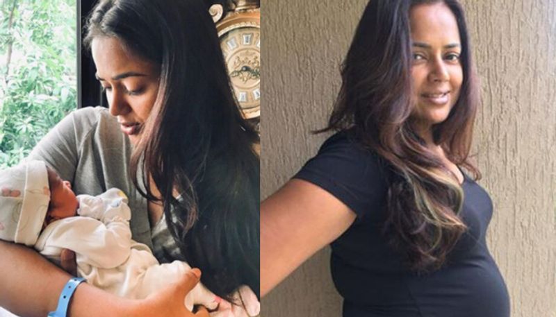 sameera Reddy post partum experience fans on social media