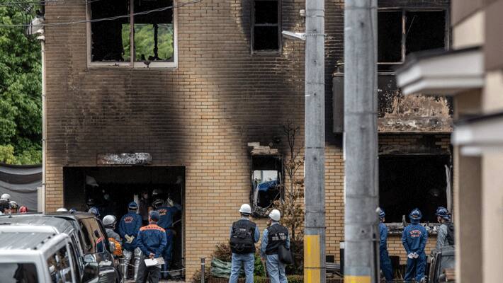 Japanese Animation Studio Fire...34 people killed