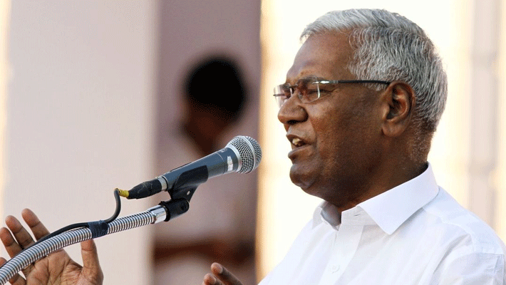 Situation not normal in Kashmir, says CPI general secretary D Raja