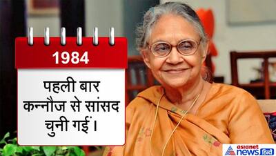 सांसद से दिल्ली कांग्रेस कमेटी की प्रेसिडेंट तक, कुछ ऐसा रहा शीला दीक्षित का राजनीतिक सफर