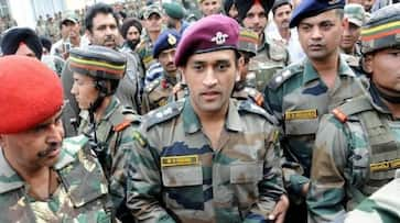 MS Dhoni army stint Kashmir former India captain patrolling duties