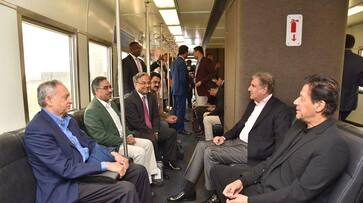 trump showed Imran to his status in american tour, he went to hotel by Metro