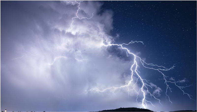 rain with Thunder lashes in several places