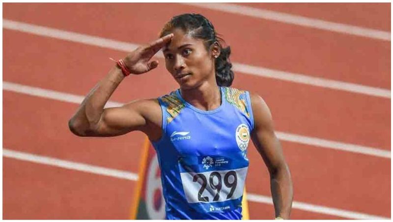 Indian Sprinters Hima Das Mohd Anas Bag Golds in 300 m race in Czech Republic