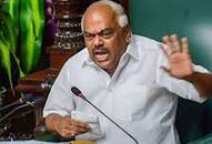 Karnataka political crisis Speaker Ramesh Kumar disqualifies three rebel MLAs decision resignations pending