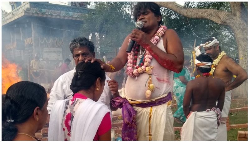 Sudden Yagna performed at the Pranavamalai Temple