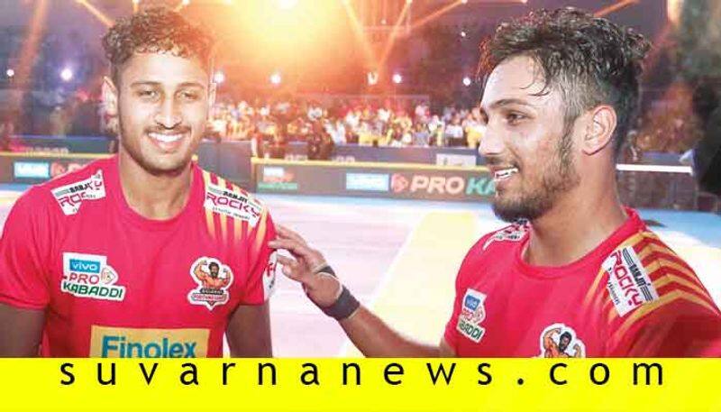 Brothers Sunil and sumith of Gujarat Fortune giants team excelled in PKL Season 7