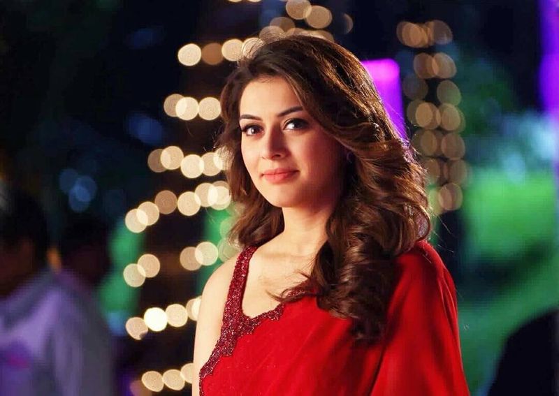 Actress Hansika motwani Hot Yellow Bikini Click Going Viral