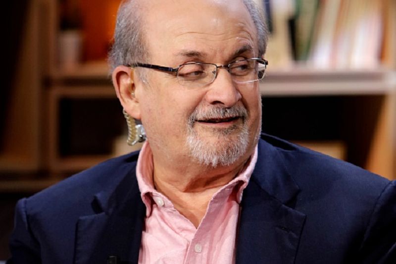 Salman Rushdie stabbed in neck during event in New York attacker in police custody gcw