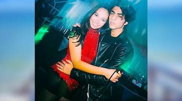 Shah Rukh Khan son Aryan Khan with mystery girl pics break the internet (Watch video)