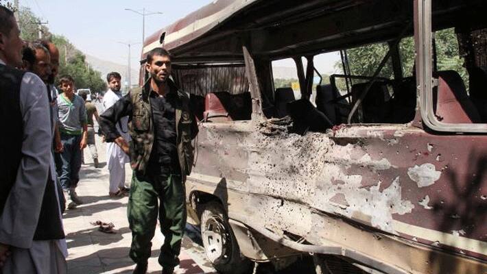 Afghanistan blast...12 people killed, 10 injured