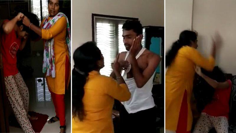 Wife Attacked Illegal Affair Girl..! Video..